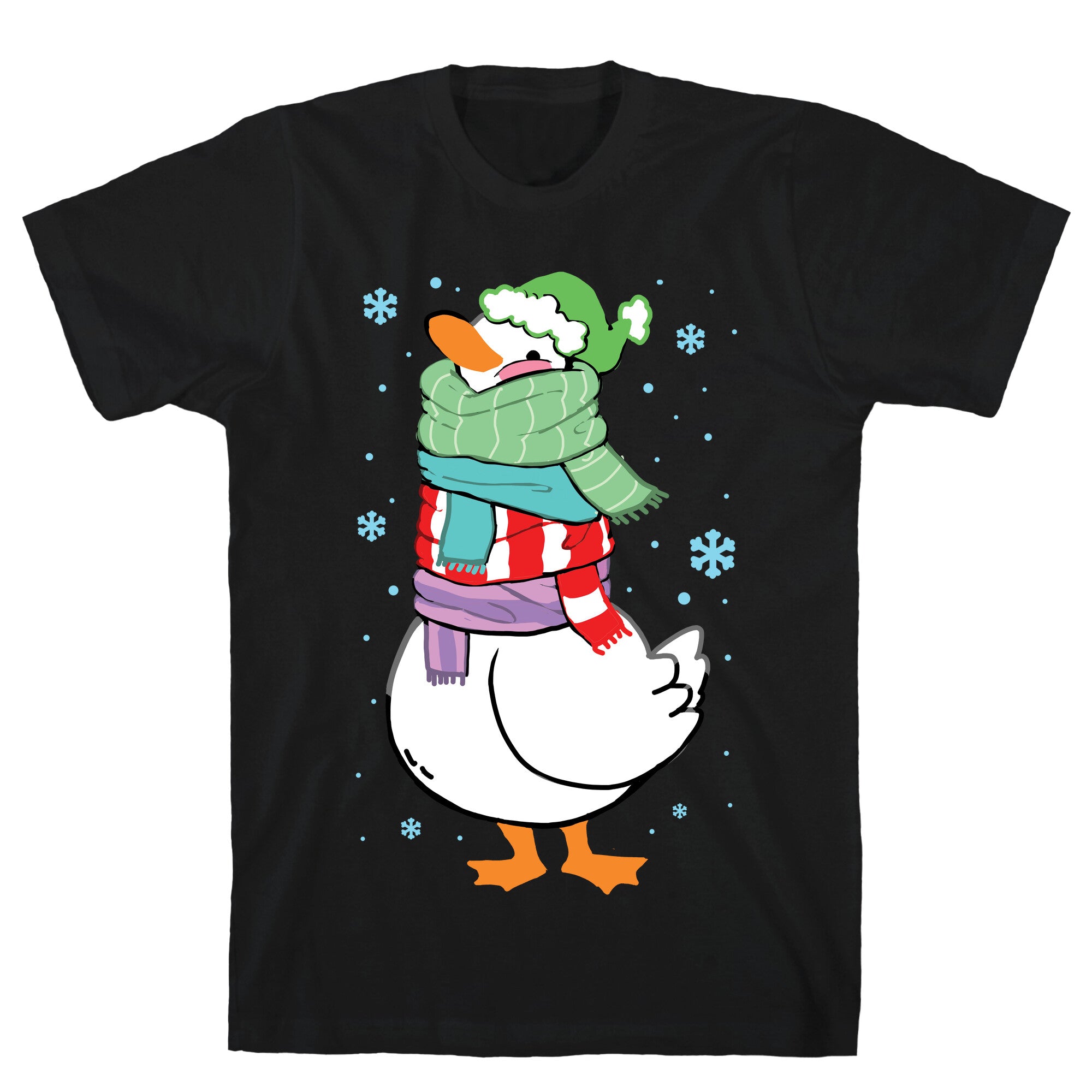 Scarf Duck T-Shirt